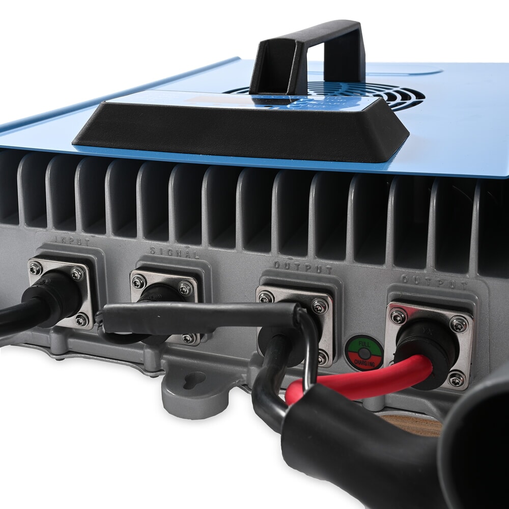 Číslo obrázka výrobku 5: Externá nabíjačka D400, 80 V, 60 A, CEE červená 32 A, 4-pinová – 3P+E pre elektrický vysokozdvižný vozík AntOn by Jungheinrich CBH 2.0