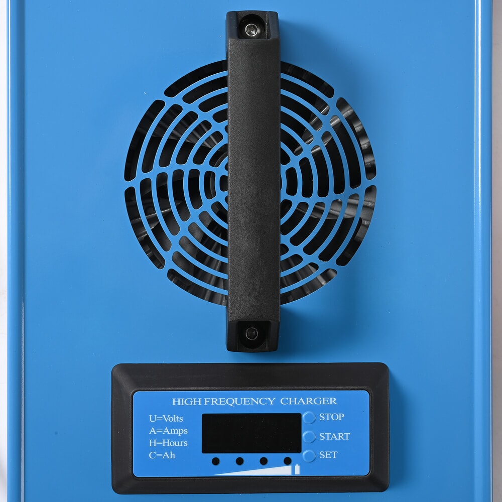 Číslo obrázka výrobku 7: Externá nabíjačka D400, 80 V, 60 A, CEE červená 32 A, 4-pinová – 3P+E pre elektrický vysokozdvižný vozík AntOn by Jungheinrich CBH 2.0