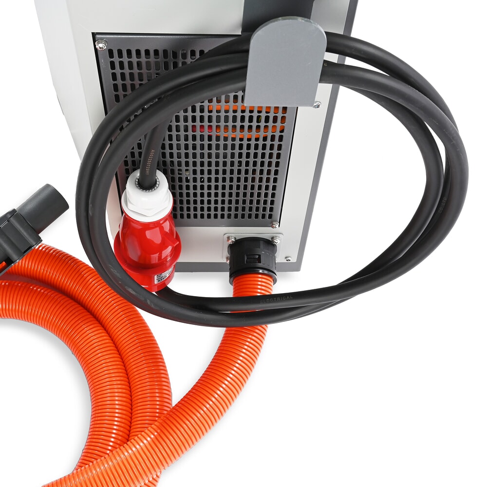 Číslo obrázka výrobku 8: Externá nabíjačka D400, 80 V, 100 A, CEE červená 32 A, 4-pinová – 3P+E pre elektrický vysokozdvižný vozík AntOn by Jungheinrich CBH 2.0