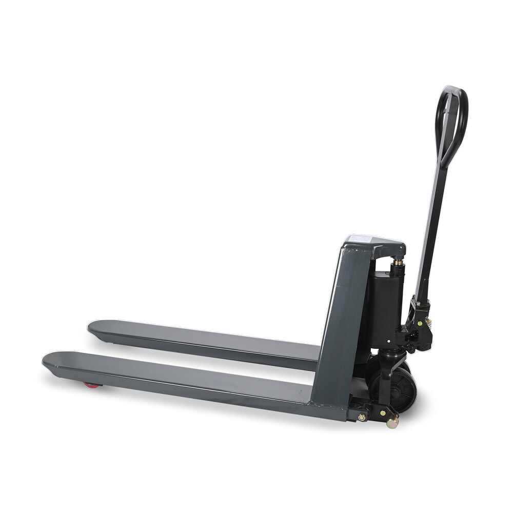 Číslo obrázka výrobku 5: Nožnicový zdvíhací stôl HEMMDAL PTM 1.0 Scissor, nosnosť 1 000 kg, dĺžka vidlíc 1 150 mm, polyuretán, jednoduché koliesko