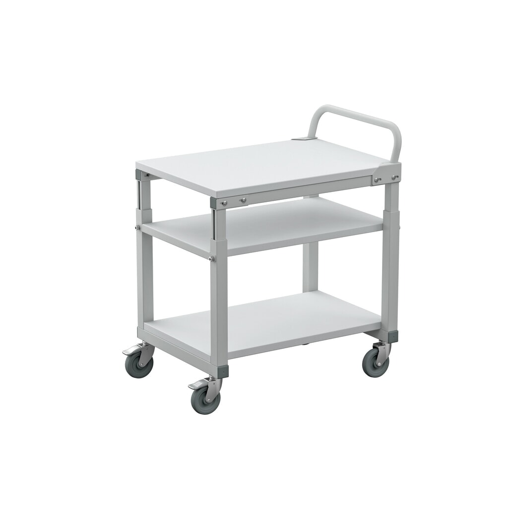 Číslo obrázka výrobku 3: Spodná polica pre pojazdný stolík, Š x H 1000 x 700 mm, nosnosť  40 kg