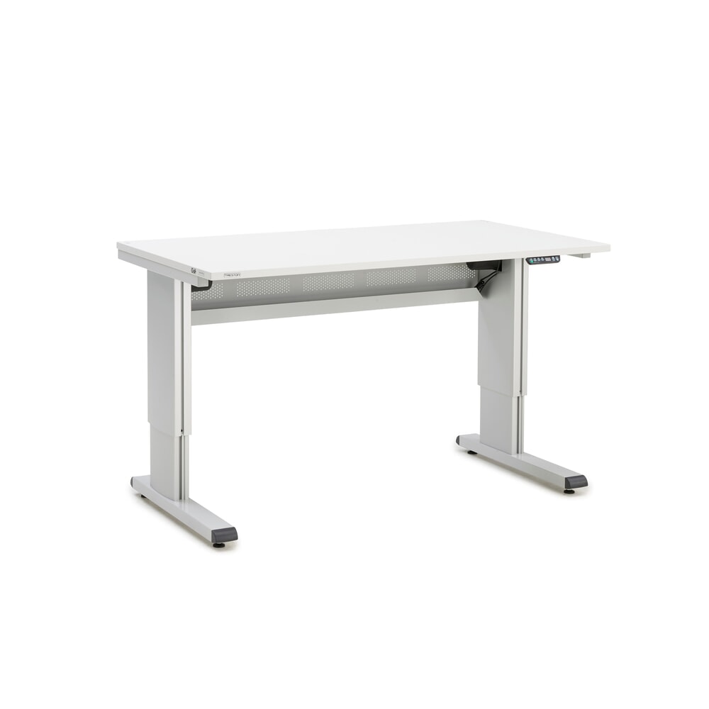 Obrázok výrobku: Pracovný stôl TRESTON, typ WB, výškovo nastaviteľný, elektrický, Š x H 1 500 x 800 mm