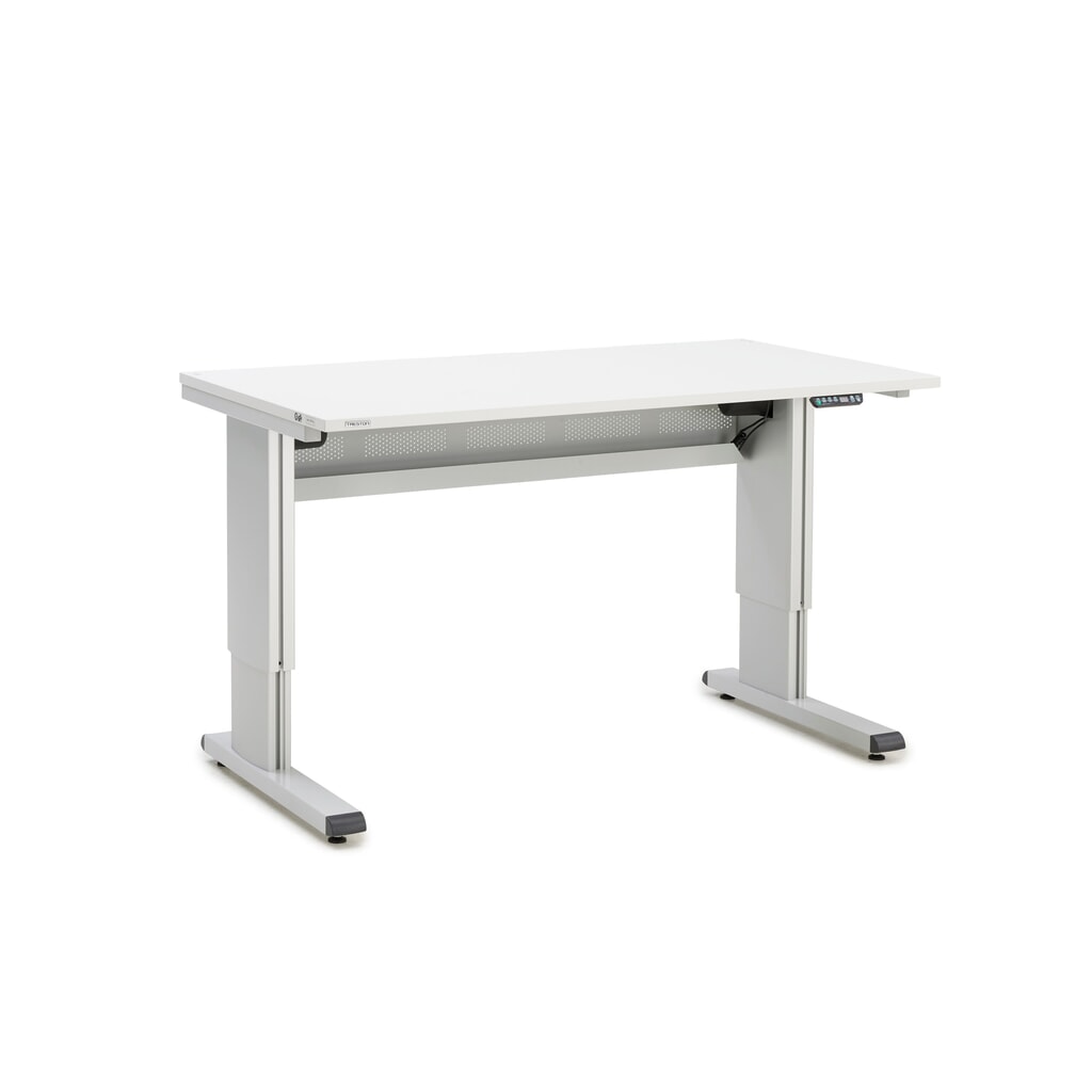 Pracovný stôl TRESTON, typ WB, výškovo nastaviteľný, elektrický, Š x H 1 500 x 800 mm Obrázok výrobku: Pracovný stôl TRESTON, typ WB, výškovo nastaviteľný, elektrický, Š x H 1 500 x 800 mm