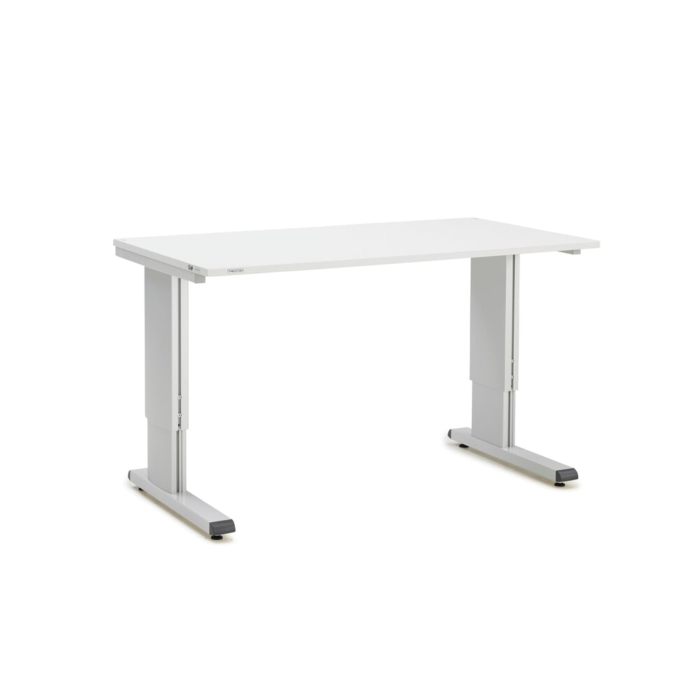 Obrázok výrobku: Pracovný stôl TRESTON, typ WB, výškovo nastaviteľný, manuálny, Š x H 1 500 x 800 mm