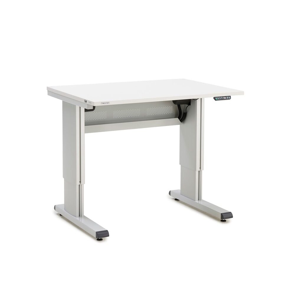 Obrázok výrobku: Pracovný stôl TRESTON, typ WB, výškovo nastaviteľný, elektrický, Š x H 1,073 x 800 mm