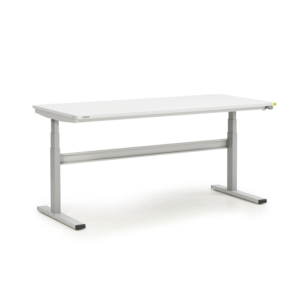 Obrázok výrobku: Pracovný stôl TRESTON TED, ESD, elektricky výškovo nastaviteľný, v × š × h 630 – 1 270 × 1 800 × 800 mm