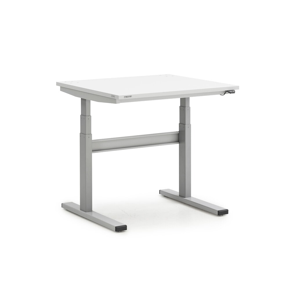 Obrázok výrobku: Pracovný stôl TRESTON TED, elektricky výškovo nastaviteľný, v × š × h 630 – 1 270 × 900 × 800 mm