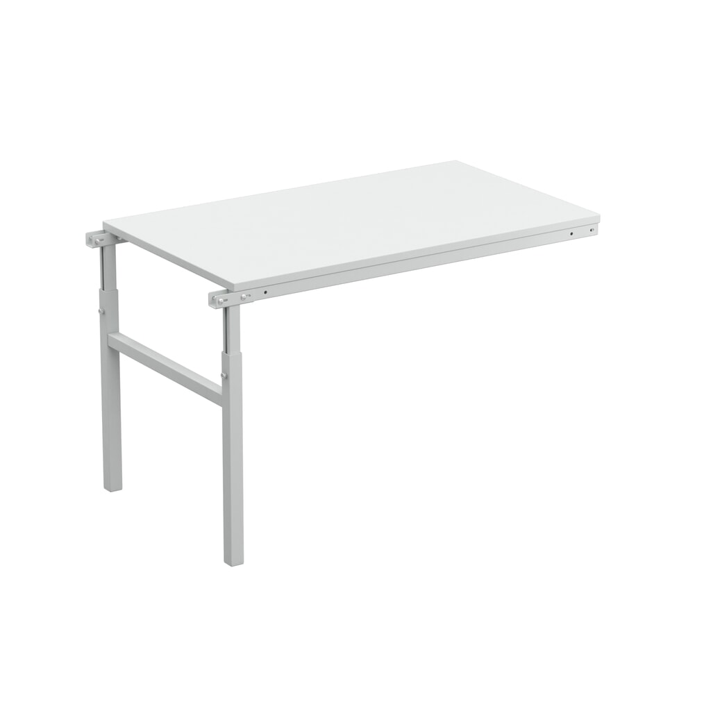 Obrázok výrobku: Nadstavba stola pre ideálny systém na pracovisku, s výškovým nastavením, nosnosť 150 kg, Š x H 1200 x 700 mm