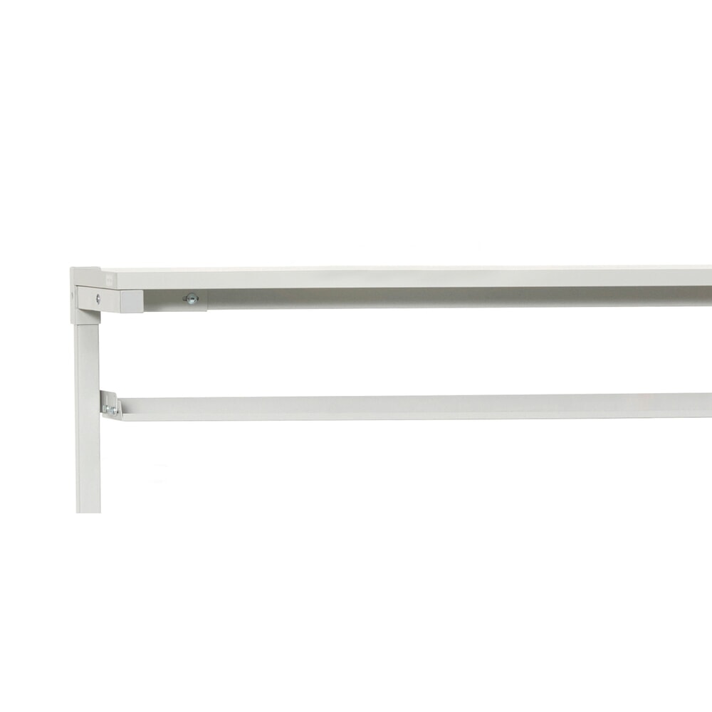 Obrázok výrobku: Odkladacia polica na skladovacie boxy, Š x H 1419 x 145 mm, pre stoly so šírkou 1500 mm