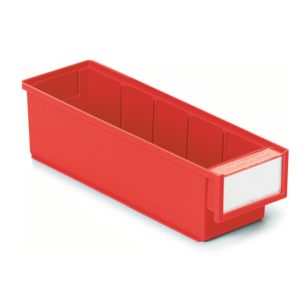 Číslo obrázka výrobku 4: Zásobník so zásuvkami, 16 zásuviek, hĺbka 300 mm, červený