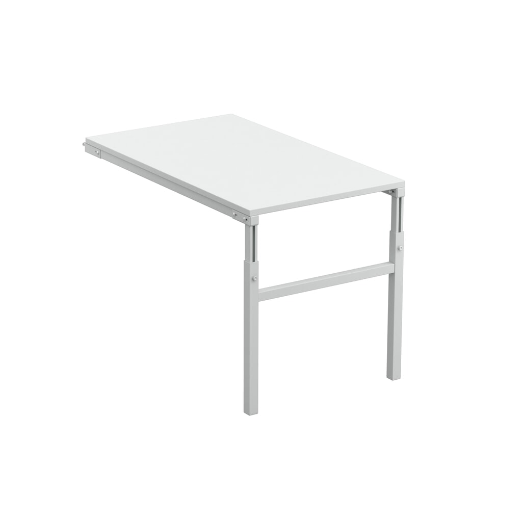 Obrázok výrobku: Lomená nadstavba stola pre systém na pracovisku, s výškovým nastavením, nosnosť 150 kg, Š x H 1 200 x 700 mm