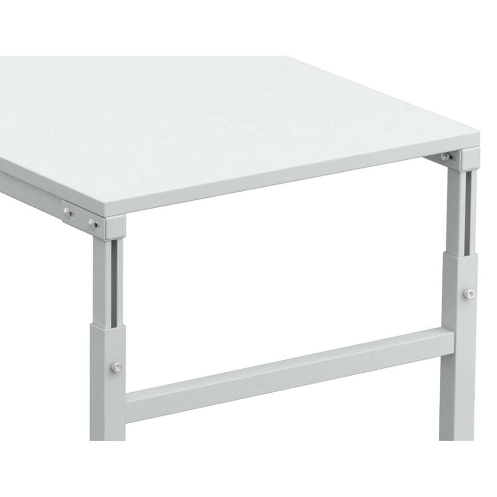 Lomená nadstavba stola pre systém na pracovisku, s výškovým nastavením, nosnosť 150 kg, Š x H 1 000 x 500 mm Číslo obrázka výrobku 4: Lomená nadstavba stola pre systém na pracovisku, s výškovým nastavením, nosnosť 150 kg, Š x H 1 000 x 500 mm