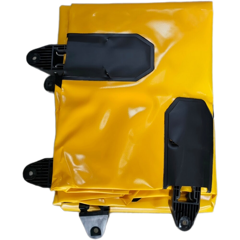 Číslo obrázka výrobku 2: Steinbock® skladacia záchytná vaňa Light z PVC, v × š × h 203 × 1 200 × 1 800 mm, záchytný objem 451 l