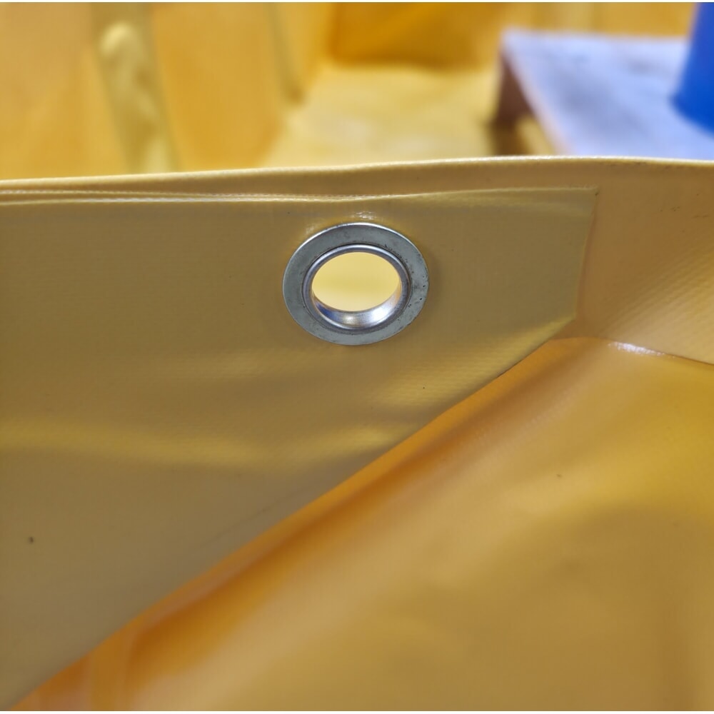 Číslo obrázka výrobku 2: Steinbock® skladacia záchytná vaňa Light z PVC, v × š × h 203 × 1 200 × 1 200 mm, záchytný objem 299 l