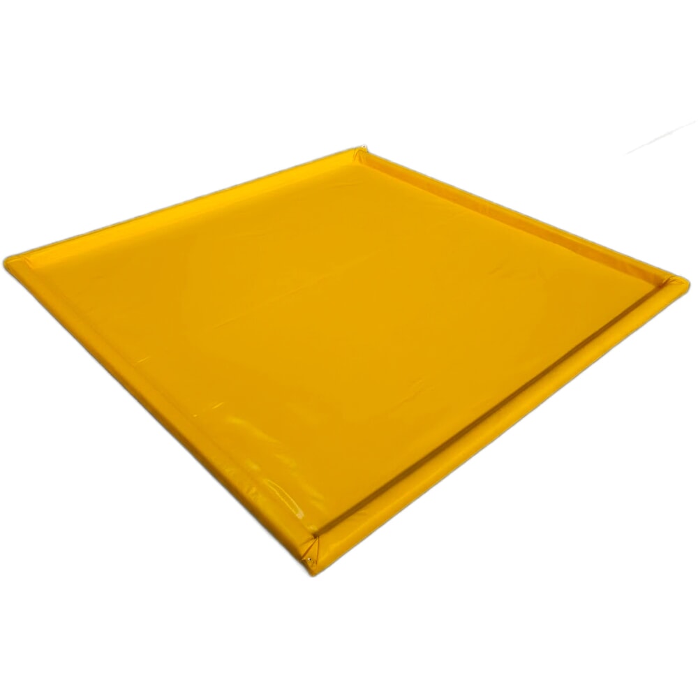 Číslo obrázka výrobku 3: Steinbock® skladacia záchytná vaňa Light z PVC, v × š × h 50 × 1 950 × 1 950 mm, záchytný objem 167 l