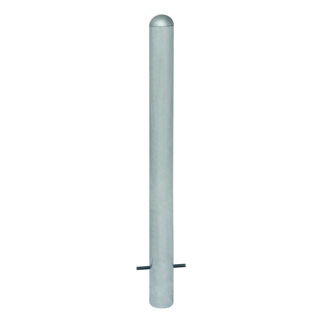 Číslo obrázka výrobku 1: Ochranný stĺpik pre nabíjacie stanice I, Ø 108 mm, výška 1200 mm, na nastavenie do betónu, ocele, bez odrazových krúžkov