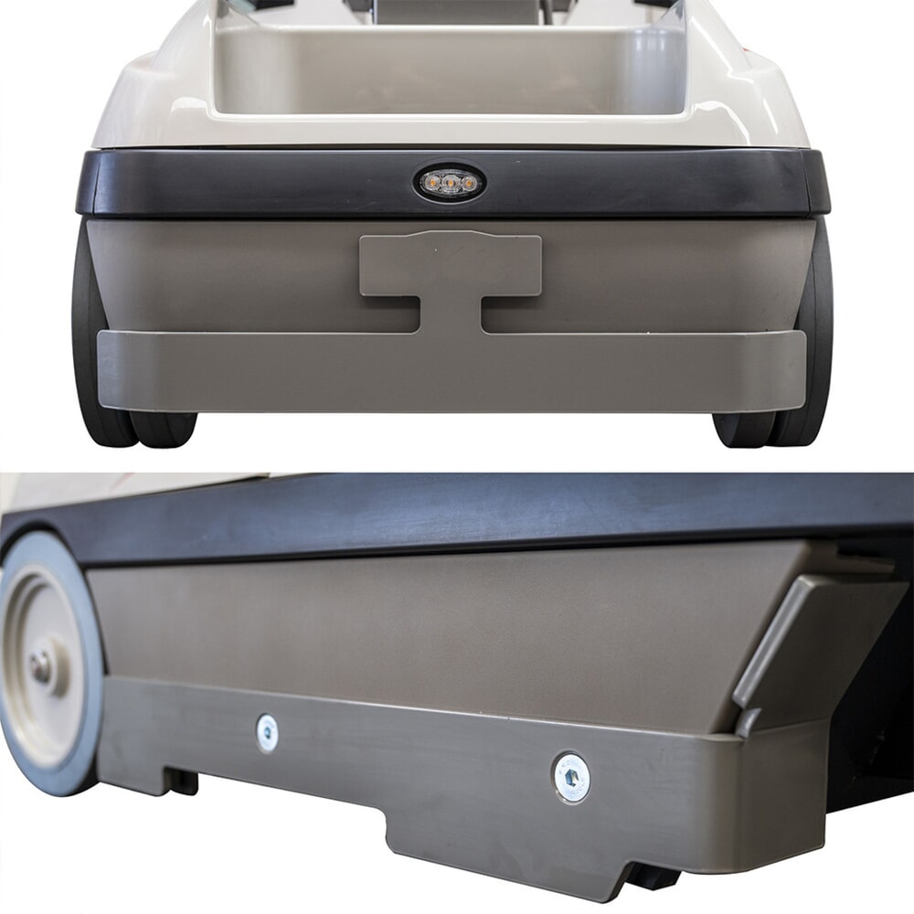 Obrázok výrobku: Kovová nájazdová a nárazová ochrana pre Bravi® Platforms vychystávací vozík Sprint a Sprint TL