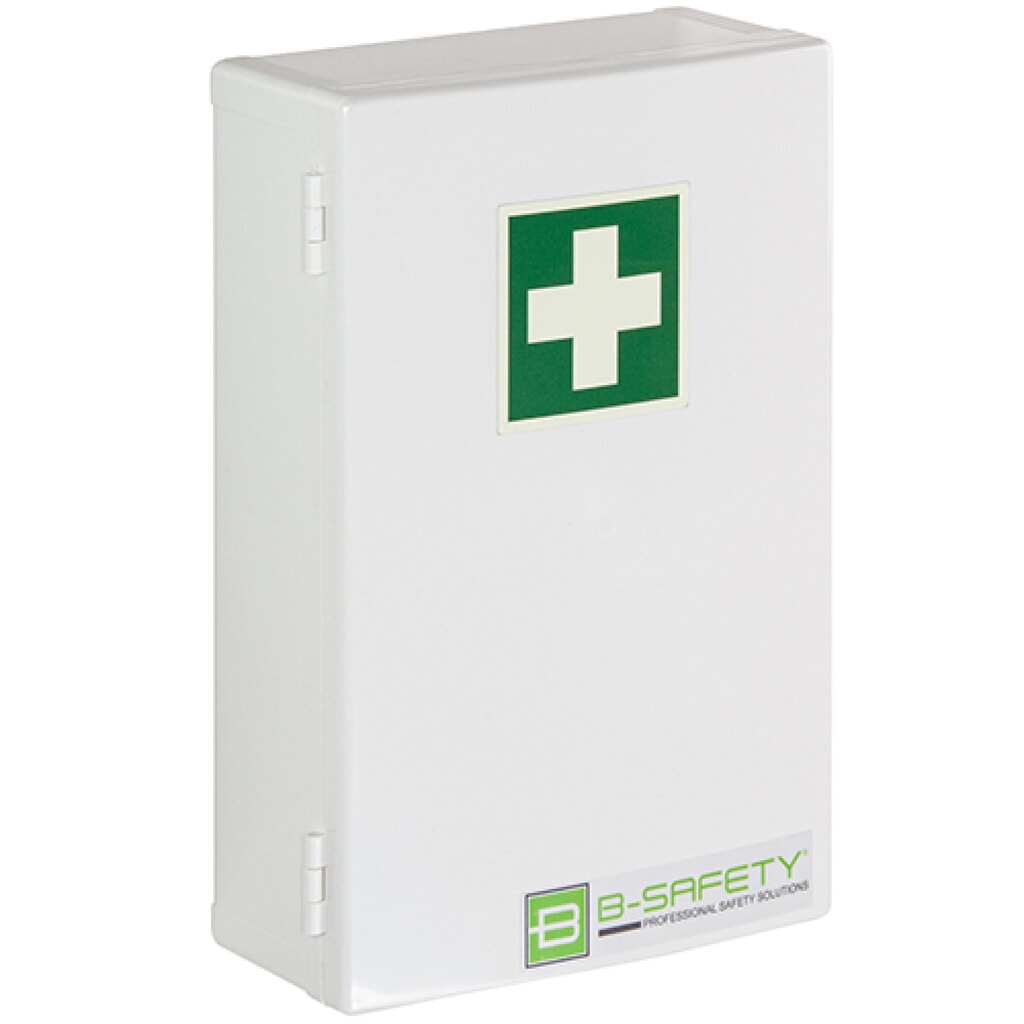 B-Safety ECO No.1 skrinka na prvú pomoc, s náplňou DIN 13157 Obrázok výrobku: B-Safety ECO No.1 skrinka na prvú pomoc, s náplňou DIN 13157