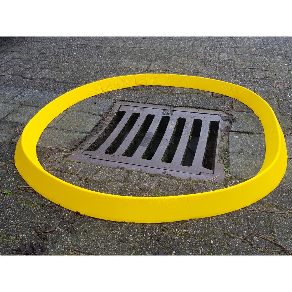 Číslo obrázka výrobku 2: Bariéra, opakovane použiteľná kanalizácia, D x Š x V 3,000 x 70 x 50 mm