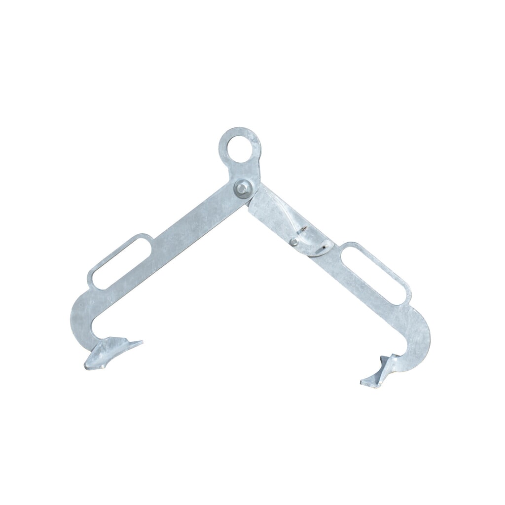 Bauer® Bubnové chápadlo LGZ pre stojace 200-litrové oceľové plechy a oceľové vrchnáky, galvanizované Obrázok výrobku: Bauer® Bubnové chápadlo LGZ pre stojace 200-litrové oceľové plechy a oceľové vrchnáky, galvanizované