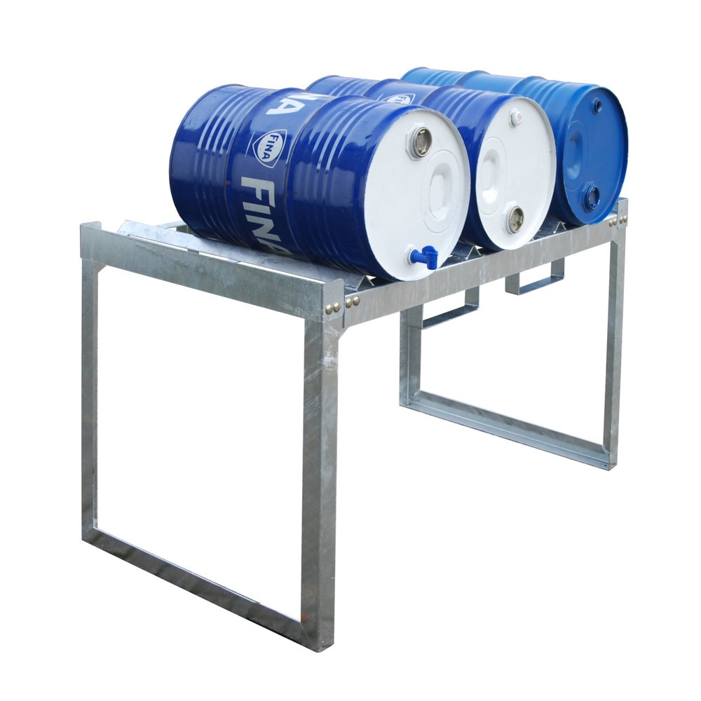 Číslo obrázka výrobku 2: Bauer® Modulárny systém hlaveň, V x Š x H 780 x 1310 x 800 mm, pre 3 60L bubny