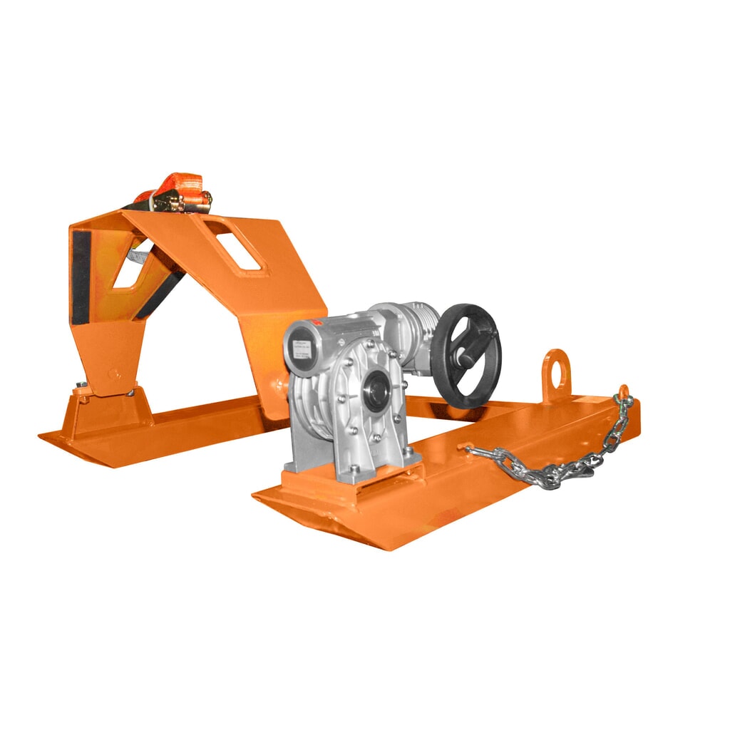 Číslo obrázka výrobku 2: Bauer® Naklápače sudov, nosnosť 300 kg, pre sud s Ø 350-600 mm, kľuková rukoväť, RAL 2000 žlto-oranžová