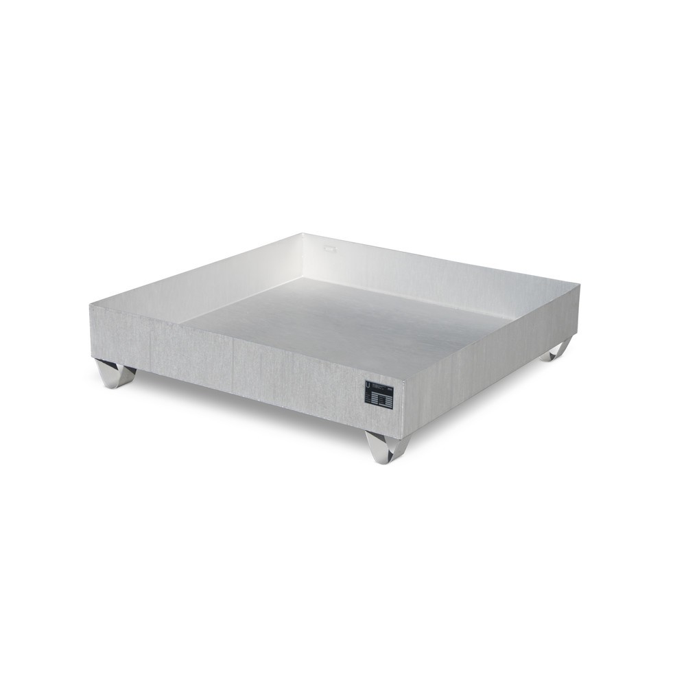 Obrázok výrobku: Bauer® Úlovok z nehrdzavejúcej ocele, V x Š x H 285 x 1 200 x 1 200 mm, 4x 200 litrov