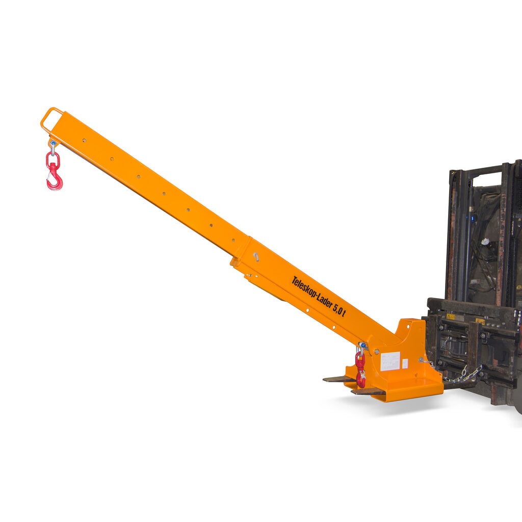 Obrázok výrobku: Bauer® rameno žeriava model 1, dosah do 3 690 mm, nosnosť do 2 500 kg, žltooranžové