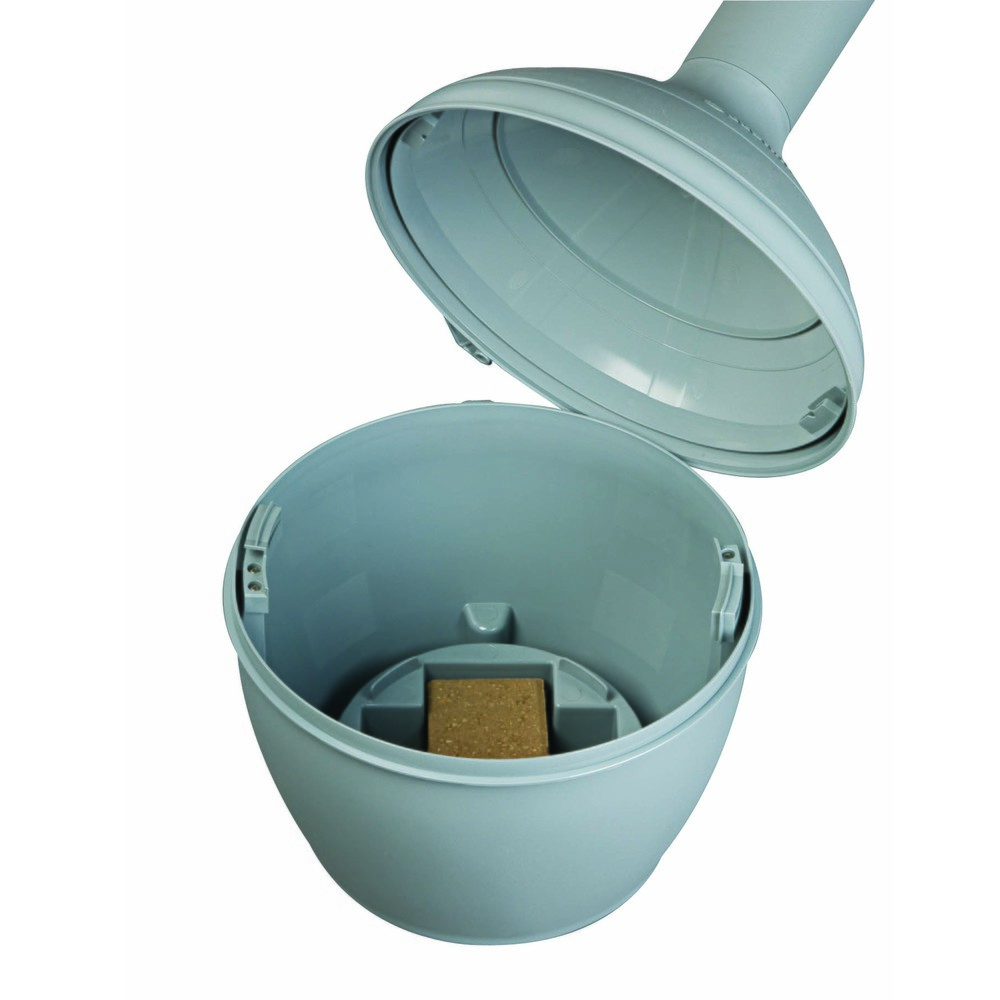 Číslo obrázka výrobku 3: Justrite Elite™ Safety Stojací popolník, 15 Liter, šedý