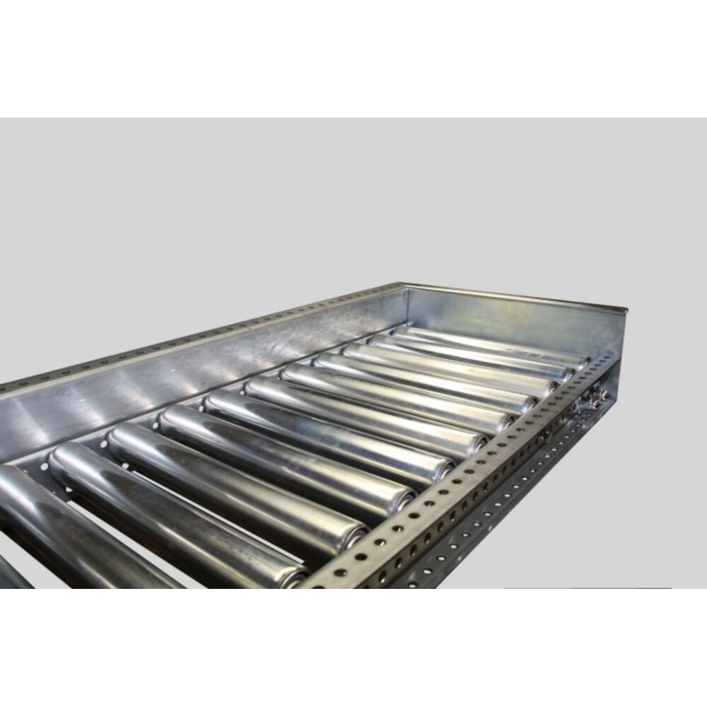 Číslo obrázka výrobku 2: Bočné vodítko v tvare U pre vysokovýkonný valčekový dopravník, jednostranné, rovné na m