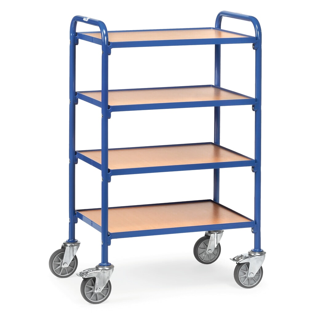 Obrázok výrobku: Bočný vozík fetra® pre úložné boxy s otvorenou prednou časťou, so základnými doskami à 630 x 470 mm