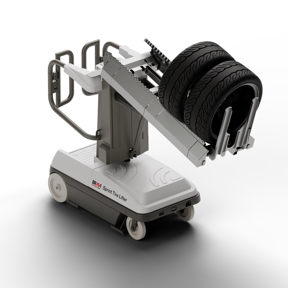 Číslo obrázka výrobku 1: Bravi® Platforms osobný zdvihák na komisionovanie pneumatík Sprint TL