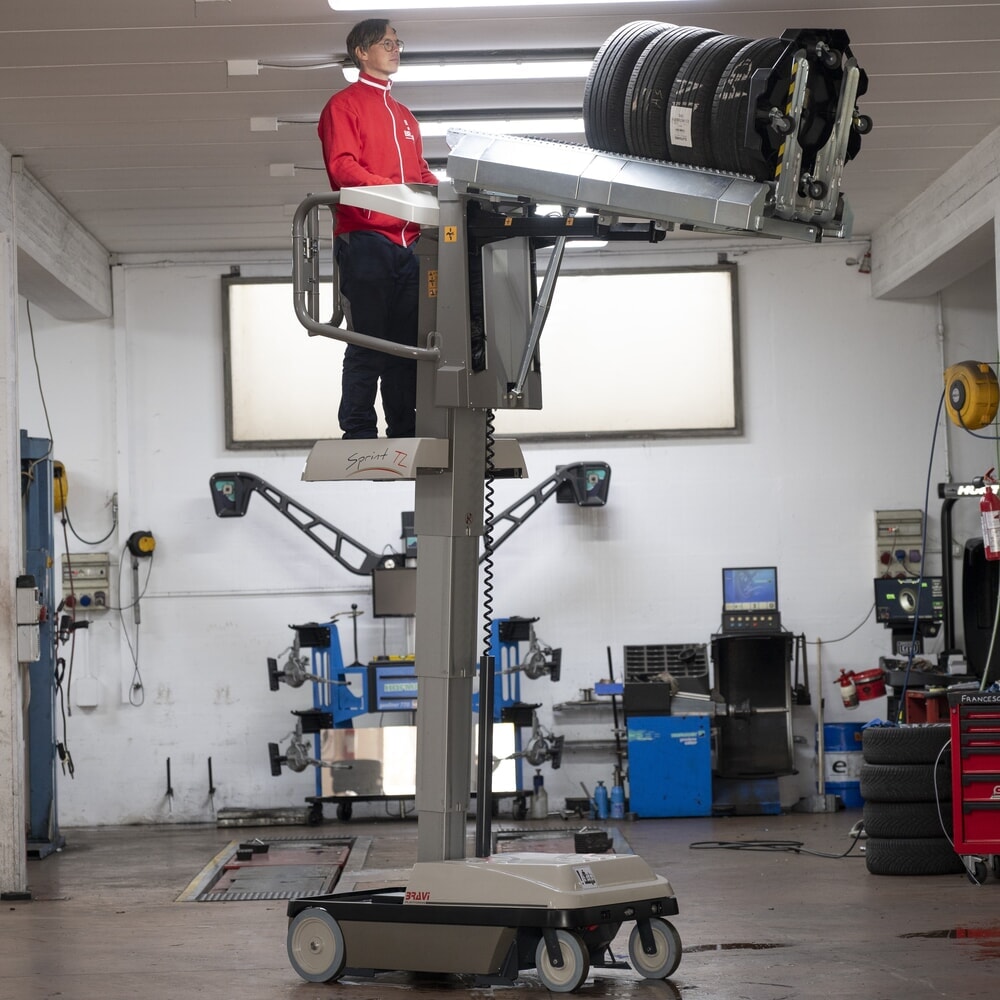 Číslo obrázka výrobku 7: Bravi® Platforms osobný zdvihák na komisionovanie pneumatík Sprint TL