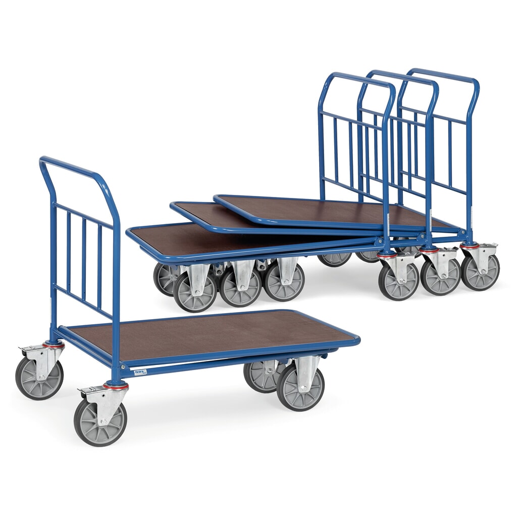 Cash 'n' Carry vozík fetra®, nosnosť 500 kg, ložná plocha Š x H 700 x 1.000 mm Obrázok výrobku: Cash 'n' Carry vozík fetra®, nosnosť 500 kg, ložná plocha Š x H 700 x 1.000 mm
