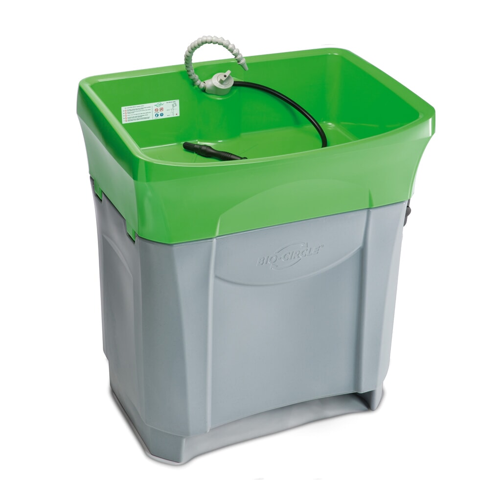 Obrázok výrobku: Čistiaci stroj BIO-CIRCLE maxi, v × š × h 1 090 × 980 × 980 mm