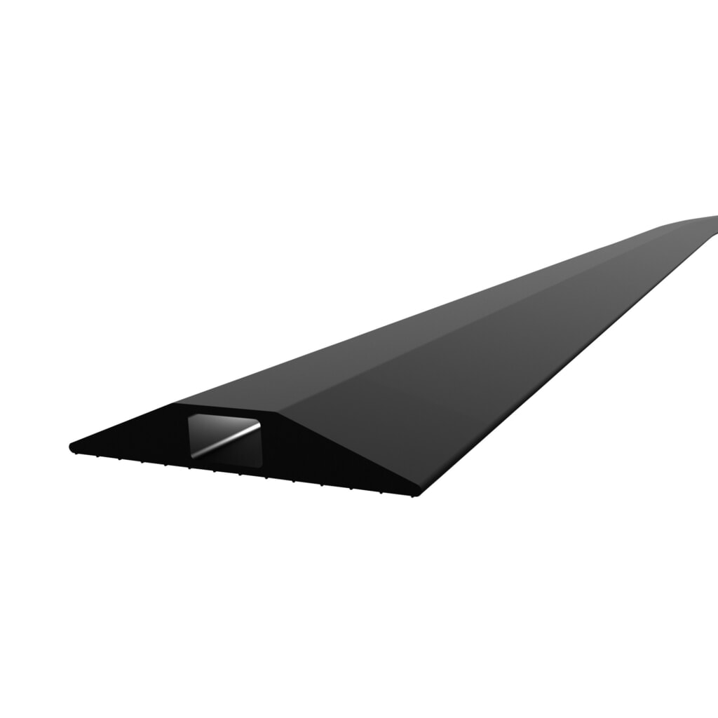 Obrázok výrobku: COBA Káblová prepojka PVC, VxŠ 11 x 3.000 mm, čierna