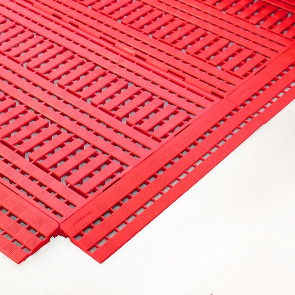 Číslo obrázka výrobku 2: COBA Roh na pracovnú podložku z PE, Š x H 112 x 112 mm, oranžový
