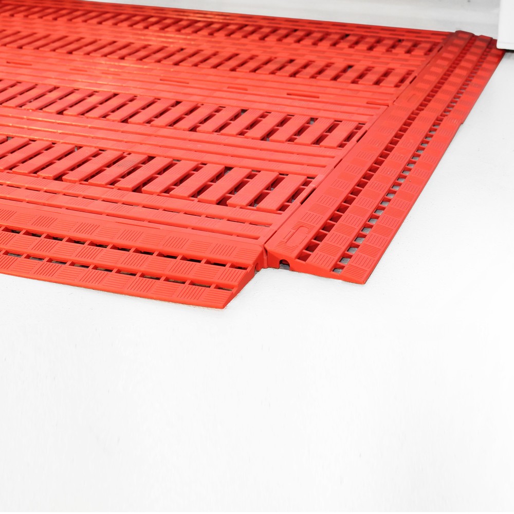 Číslo obrázka výrobku 2: COBA PE rohož pracovná doska, š x H 600 x 1200 mm, oranžová