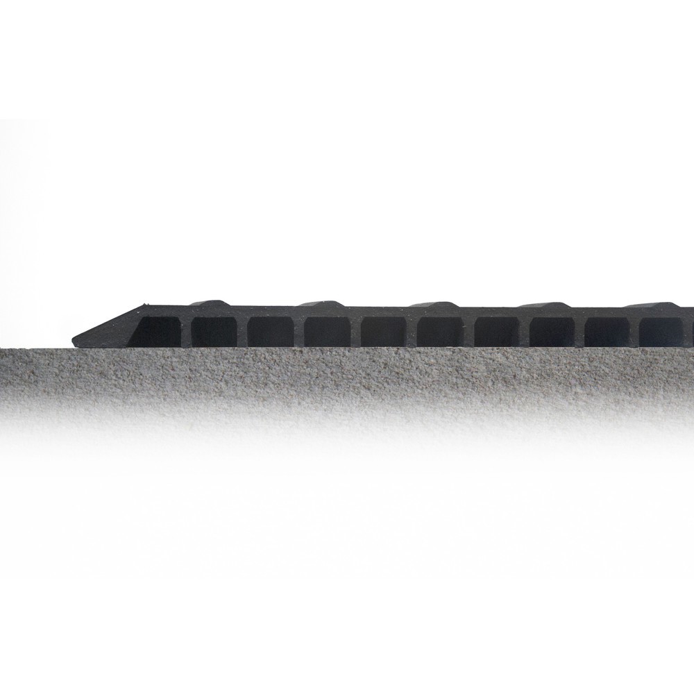 Číslo obrázka výrobku 3: COBA Pracovná rohož Comfort-Lok, koncový kus, š × h 700 × 800 mm, čierna
