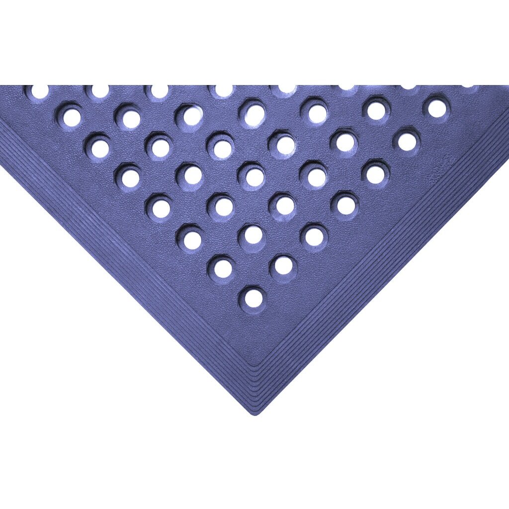 COBA Protišmyková rohož Worksafe, š × h 900 × 1 500 mm, modrá Číslo obrázka výrobku 2: COBA Protišmyková rohož Worksafe, š × h 900 × 1 500 mm, modrá