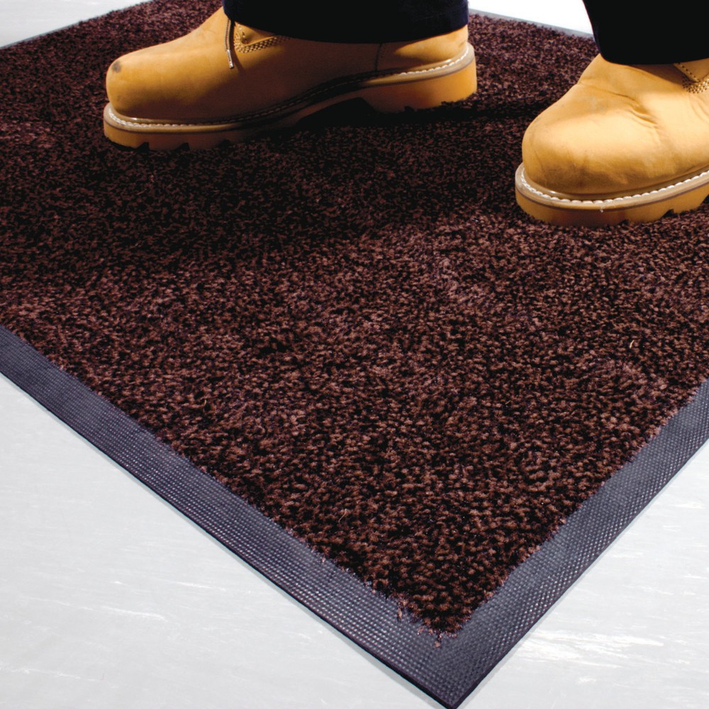 Číslo obrázka výrobku 3: COBA Rohož proti prachu Nylon Š x H 600 x 850 mm čierna/hnedá
