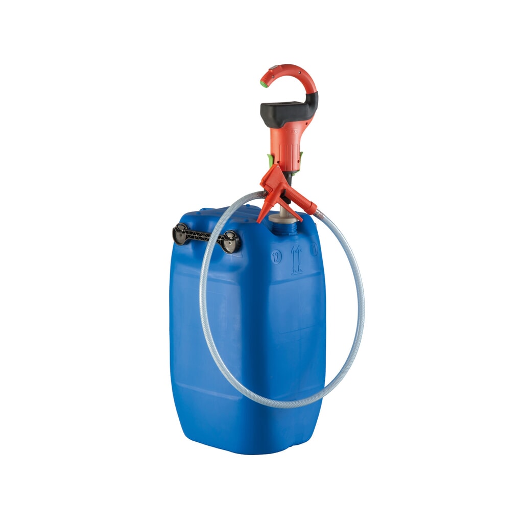 Combiflux čerpadlo s akumulátorovým motorom, prietok max. 40 l/min, pre kanister Obrázok výrobku: Combiflux čerpadlo s akumulátorovým motorom, prietok max. 40 l/min, pre kanister