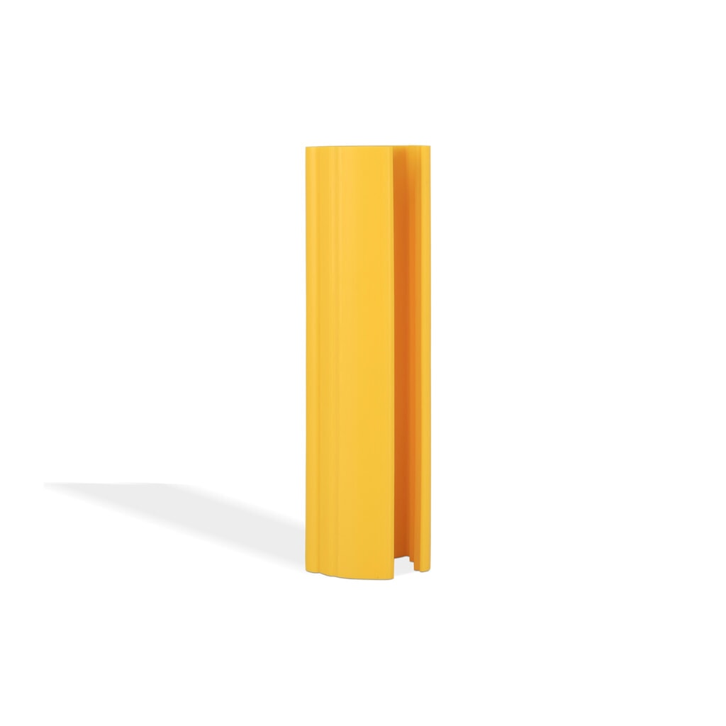 Číslo obrázka výrobku 4: D-flexx Dancop ochrana proti nárazu pre regály Alfa, z plastu, vnútorné rozmery V×Š 400 × 75 – 99 mm