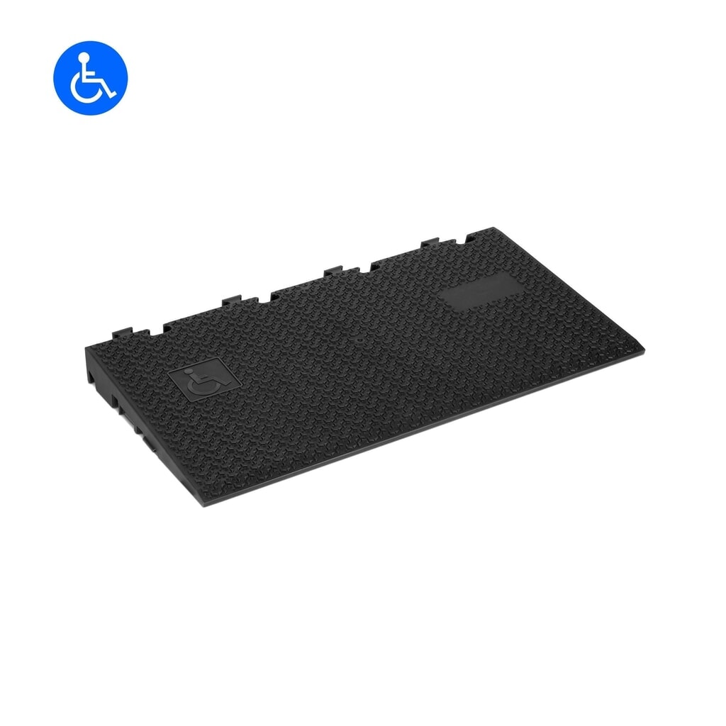 Obrázok výrobku: Defender® by Adam Hall káblový kanál 3, 2D rampa, čierna