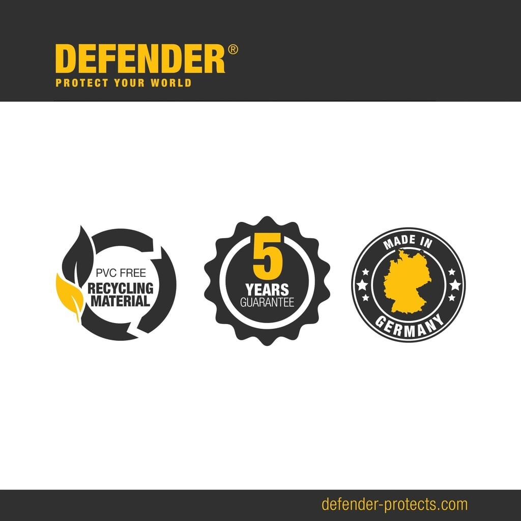 Číslo obrázka výrobku 2: Defender® by Adam Hall káblový kanál 3, 45° ohyb, so spojkami, 3 kanály, čierno-žltá