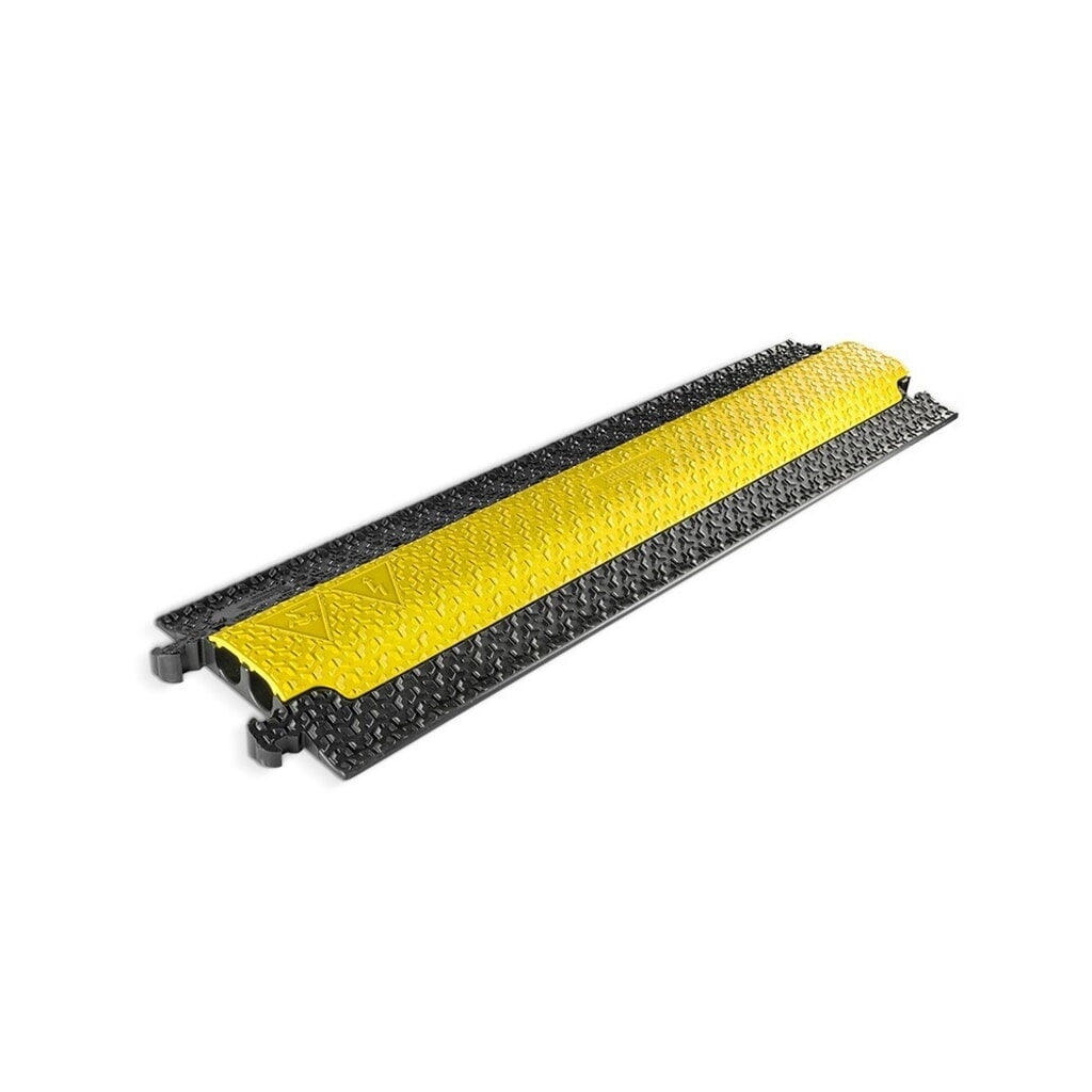 Obrázok výrobku: Defender® by Adam Hall káblový kanál MICRO 2, 2 kanály, čierno-žltá