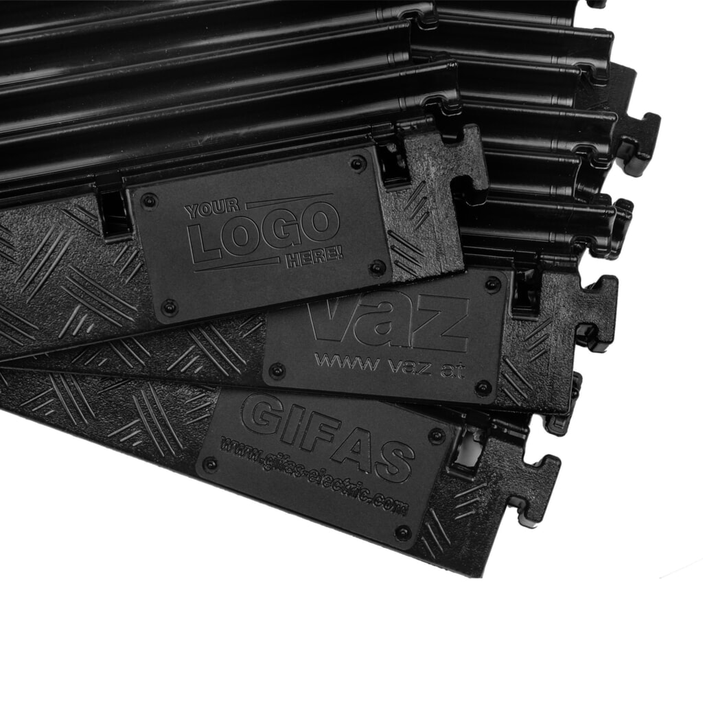 Defender® by Adam Hall káblový kanál MIDI 4C, 4 kanály, čierna Číslo obrázka výrobku 3: Defender® by Adam Hall káblový kanál MIDI 4C, 4 kanály, čierna
