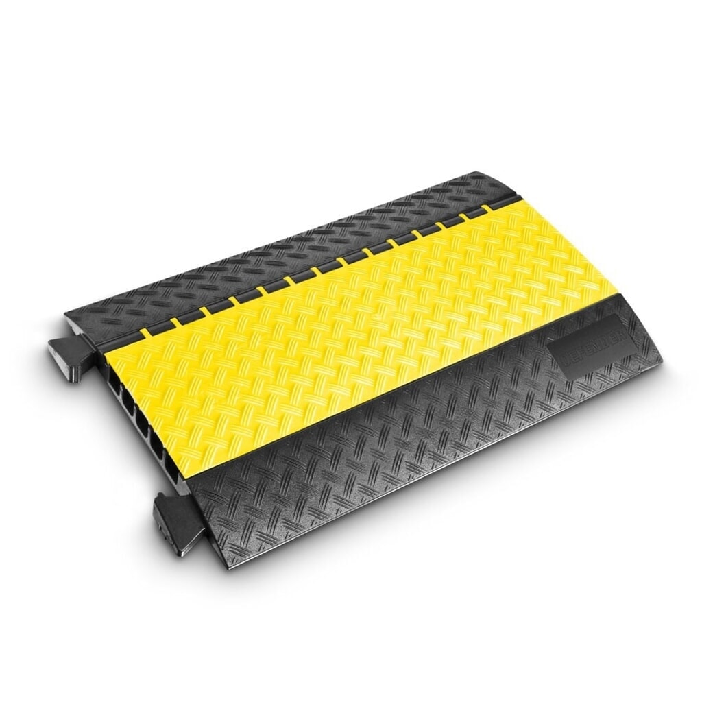 Obrázok výrobku: Defender® by Adam Hall káblový kanál MIDI 5, 5 kanálov, čierno-žltá