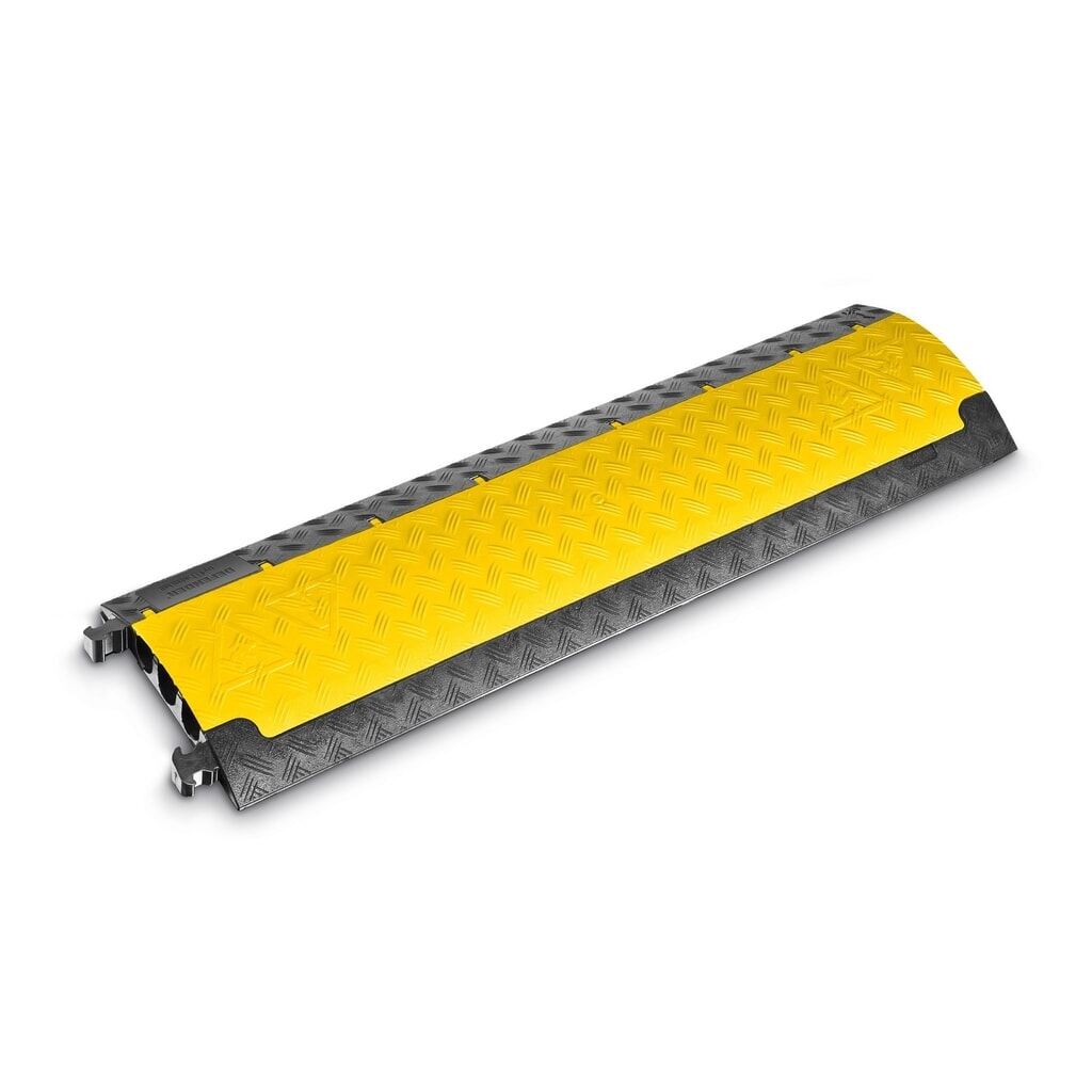 Obrázok výrobku: Defender® by Adam Hall káblový kanál MINI, 3 kanály, čierno-žltá