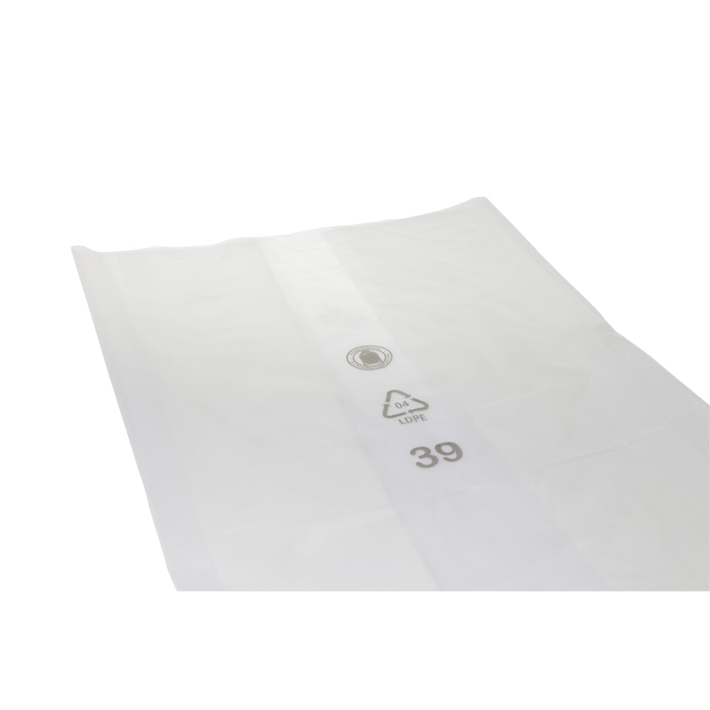 Obrázok výrobku: DEISS vrecko na odpad, 240 litrov, 1200 x 1,350 mm, LDPE, 100 ks/balenie